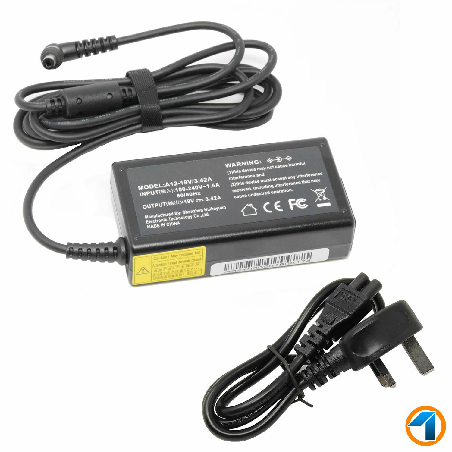 New 19V 3.42A CHARGER ADAPTER FOR ADVENT MONZA T100 T200 G74 + 3 PIN UK POWER CABL New 19V 3.42A CHARGER ADAPTER FOR ADVENT MONZA T100 T200 G74 + 3 PIN UK POWER CABL